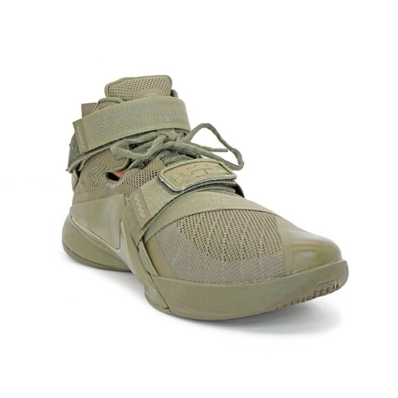 Nike LeBron Soldier 9 PRM 'Olive' - 749490 223: Size 12 - Picture 2 of 10